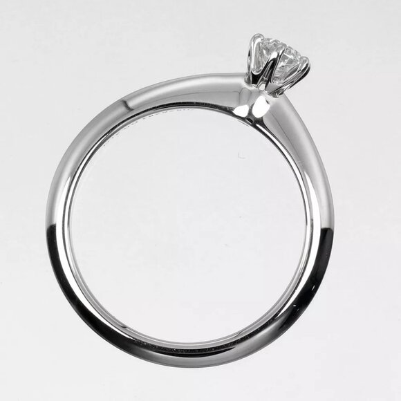 TIFFANY&Co. Solitaire Ring 0.21ct VS1/I/3EX Pt950Platinum/diamond #4.5(US ... - Picture 9 of 10